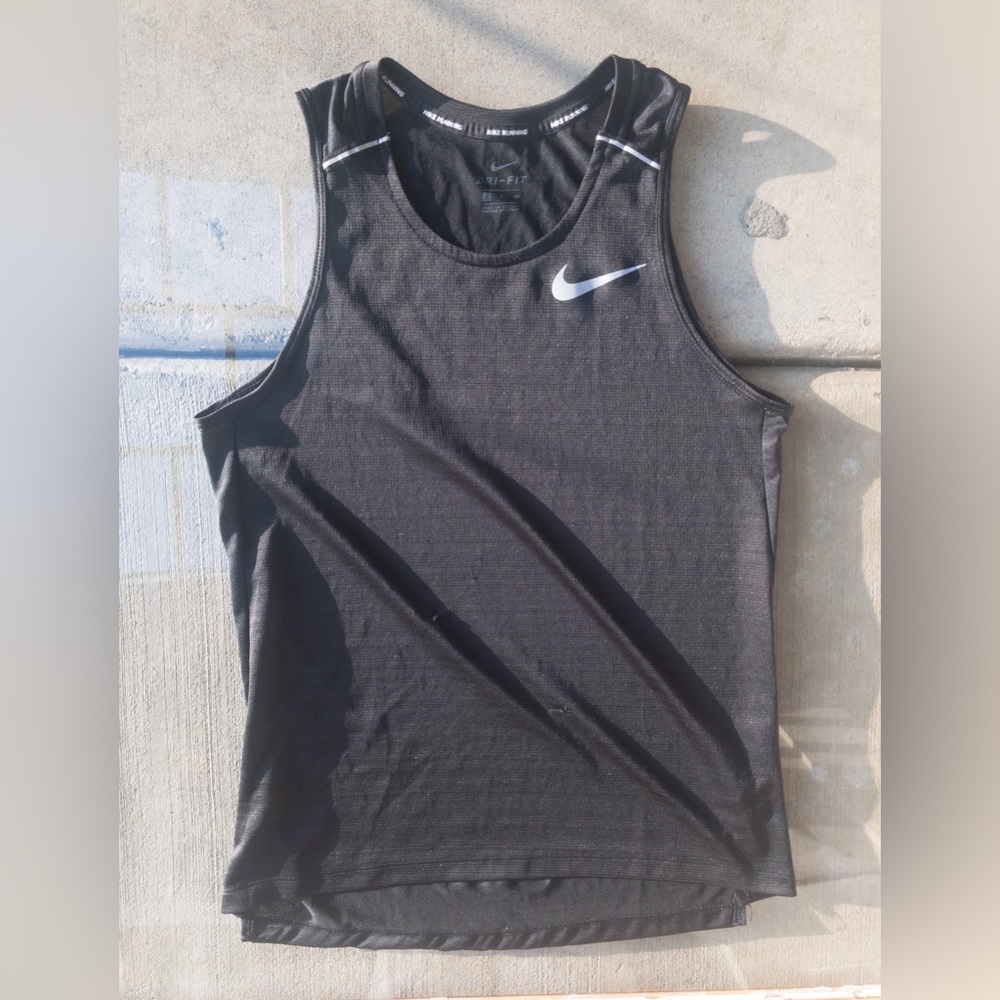 Nike Running Dri-Fit Tank Top Adult Small Black
